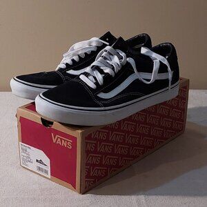 Vans Old Skool Off The Wall Black/True White Low-top Sneakers Size: M10 Wide